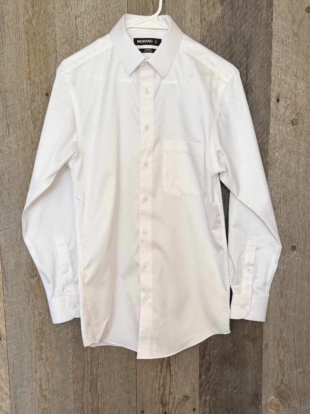 Murano Men's Button Down Suit Shirt 14 1/2  32